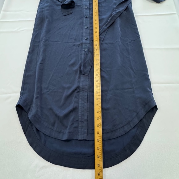 Banana Republic Navy Shirt Dress Size SP - Picture 10 of 10